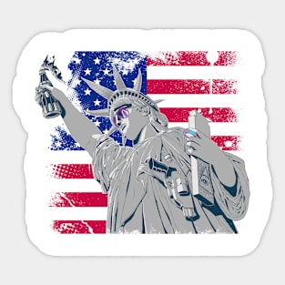 freedom... Sticker